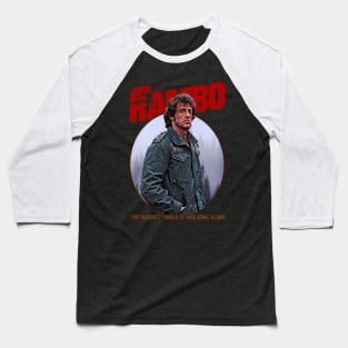 John Rambo Inspired Fan Art Design Baseball T-Shirt